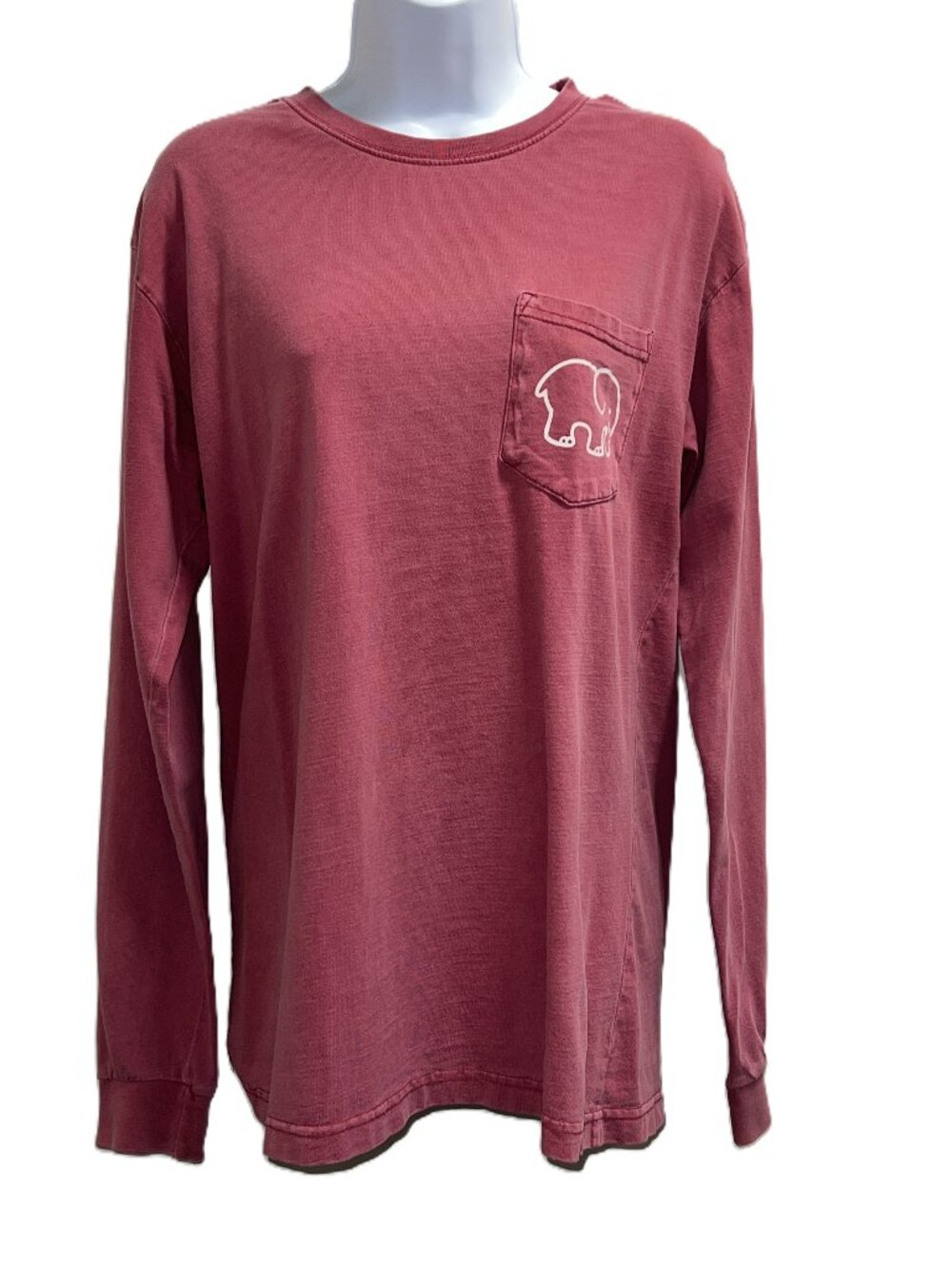 Boho-chic Y2K Ivory Ella Elaphant Long-sleeved T-shirt Mauve Women's Large